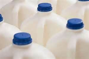 Milk bottles